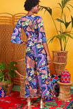 Laurie Jumpsuit in Dragon Neon
