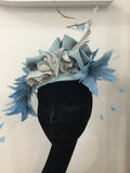 Flora Blue Headpiece
