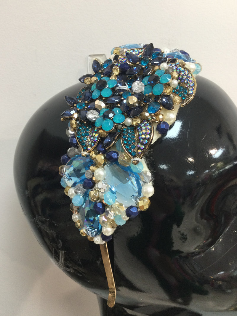 Floral Blue Plumeria