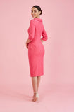 Kennedy Dress in Hot Pink