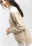 Chunky Knit in Cream, Beige and Grey