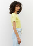 Organic Cotton Basic T-shirt Yellow