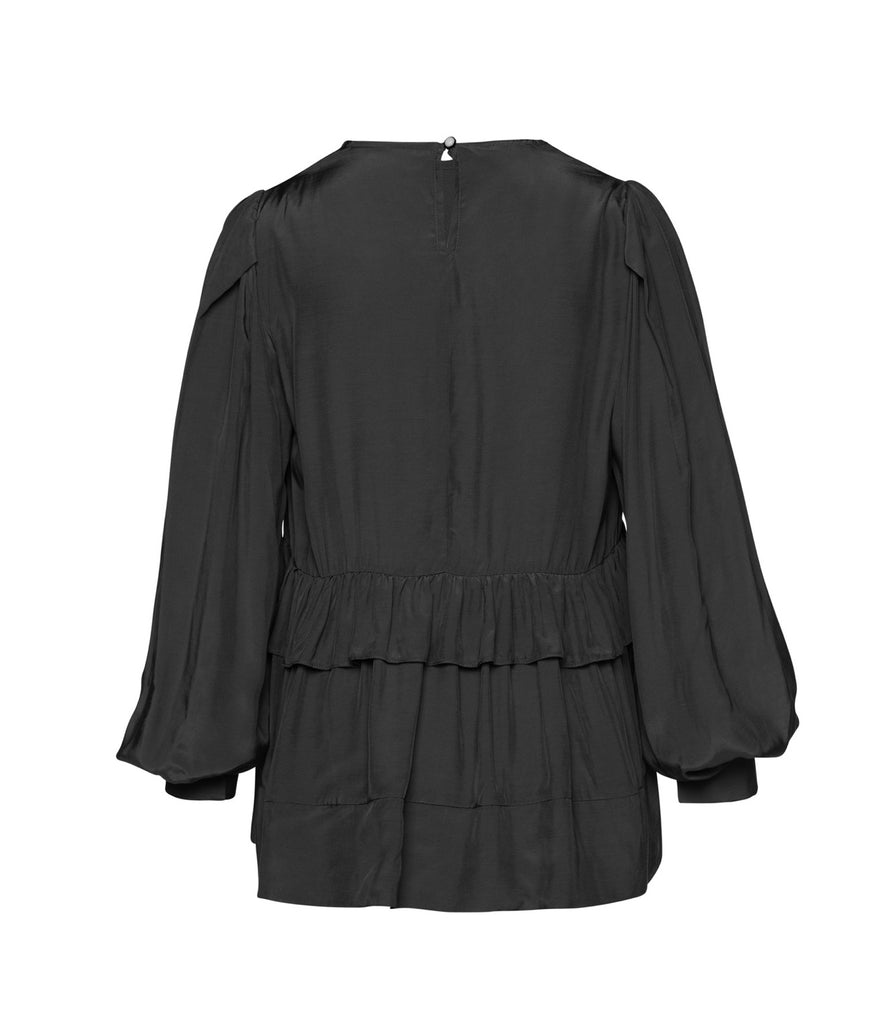 Shale Blouse with Ruffles