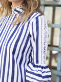 Lola Shirt in Blue Stripe