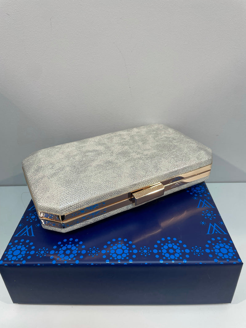 Metallic Geometric Clutch