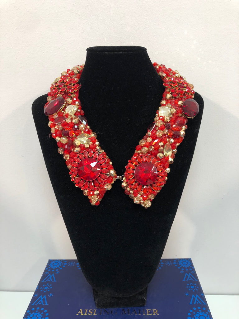 Large Collar - Red Gold