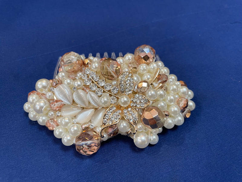 Pearl & Rose Gold Iris