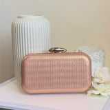Rose Gold Shimmery Clutch