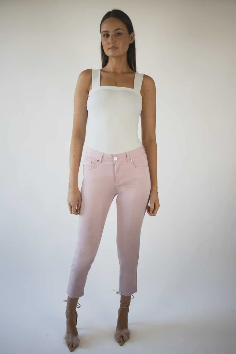 Unity Trouser in Baby Pink